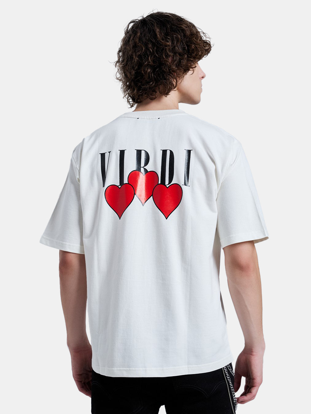 TRIPLE HEARTS TEE