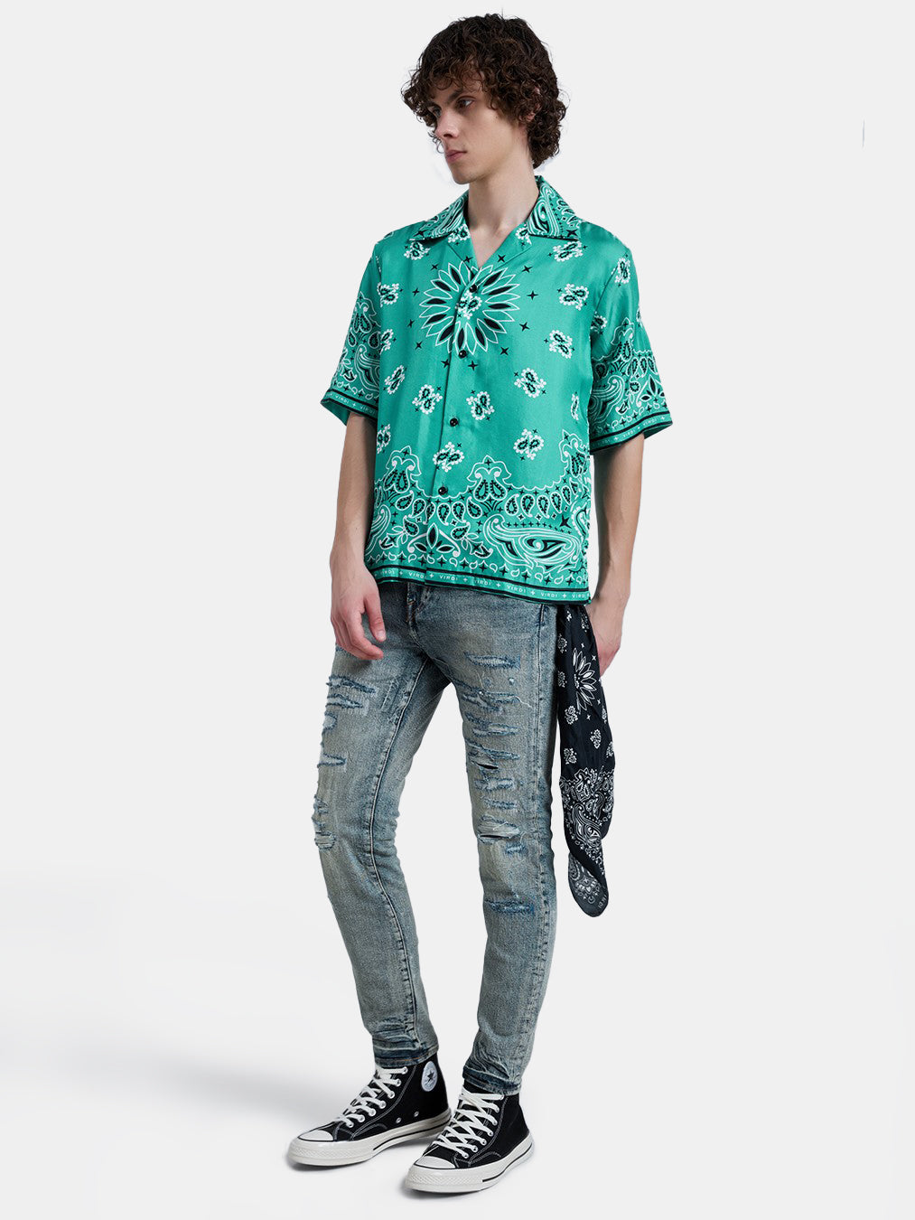 BANDANA BOWLING SHIRT