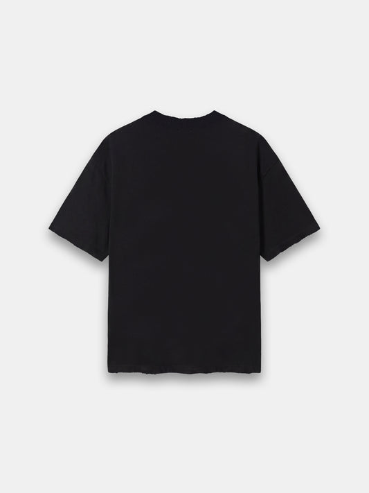 DISTRESS REBEL SLOGAN TEE