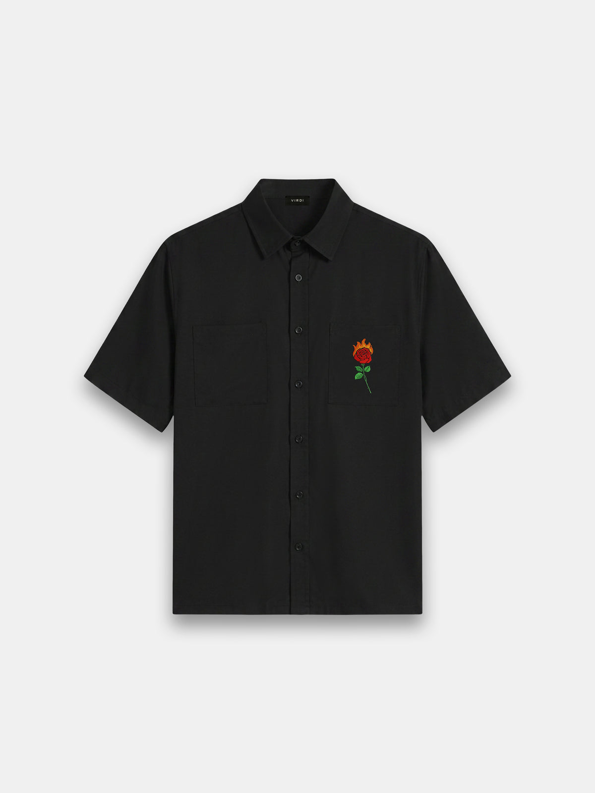 BURNING ROSE SHIRT