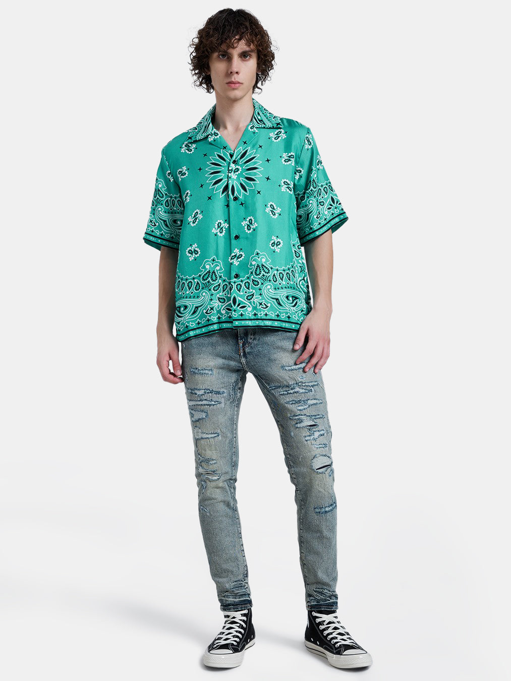 BANDANA BOWLING SHIRT