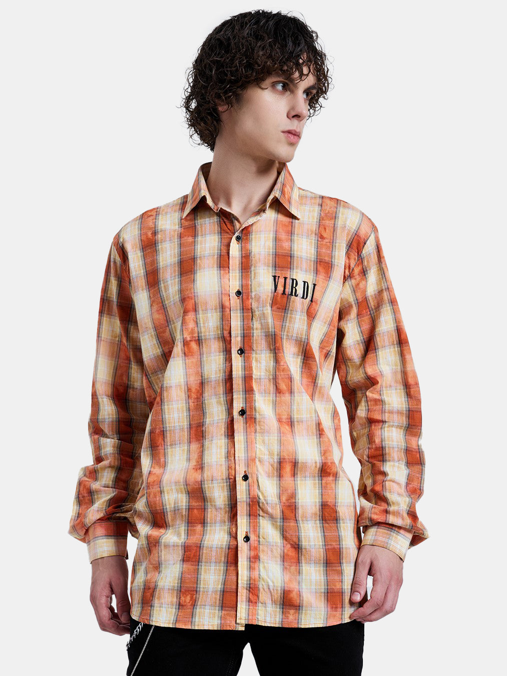 REBEL SLOGAN BLEACHED SHIRT